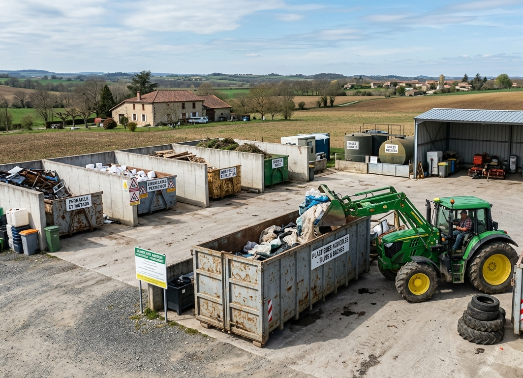 COLLECTE DES PLASTIQUES AGRICOLES